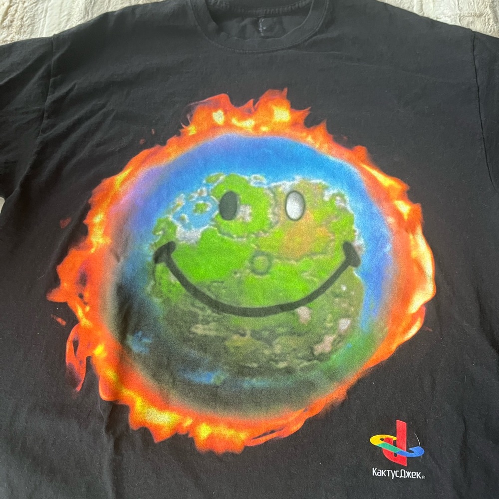 Travis Scott x Playstation world tee